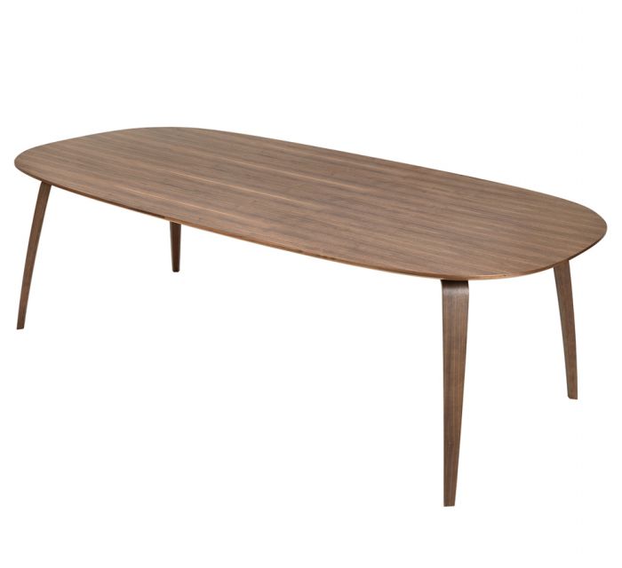Mesa de comedor Oval Gubi Mesa de comedor Oval Gubi