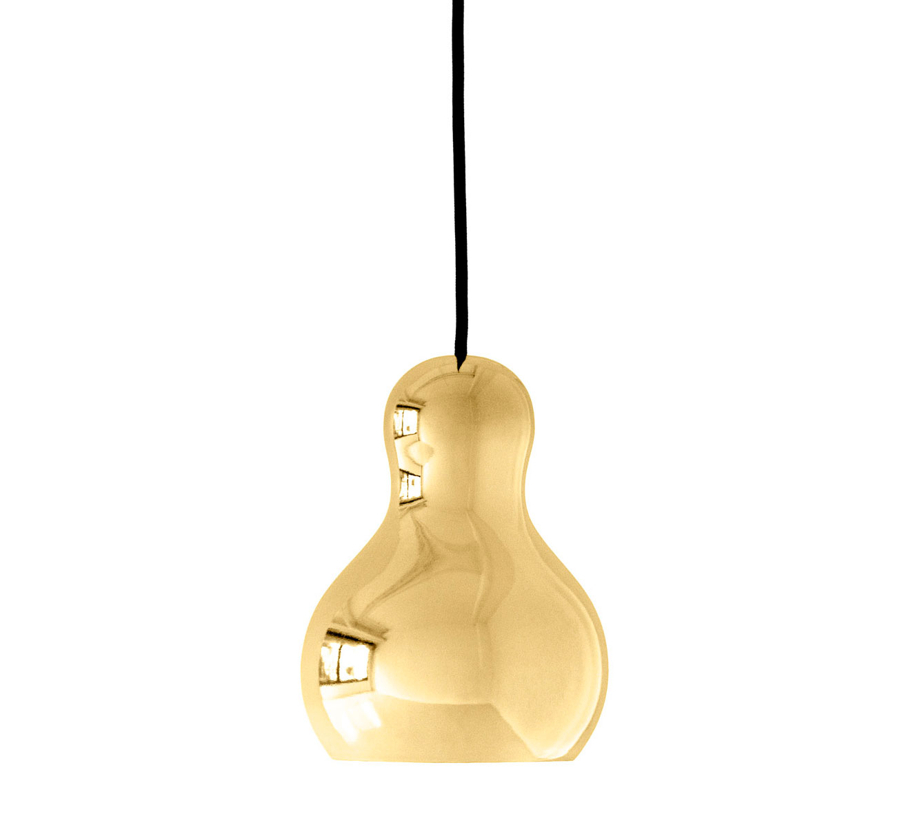 Lámpara de techo Calabash P1 - Dorada